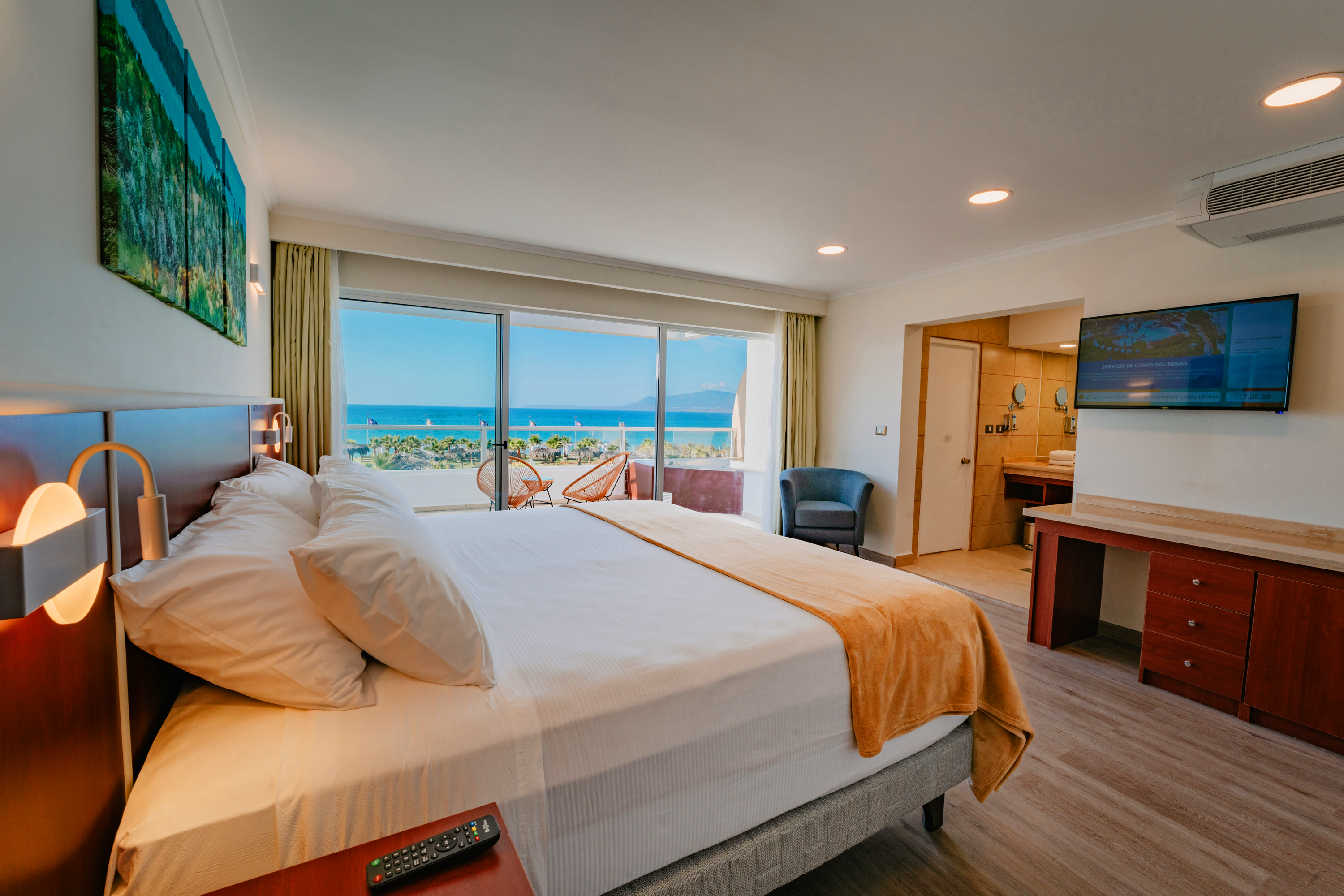 Cómodas habitaciones en Rosa Agustina Resorts